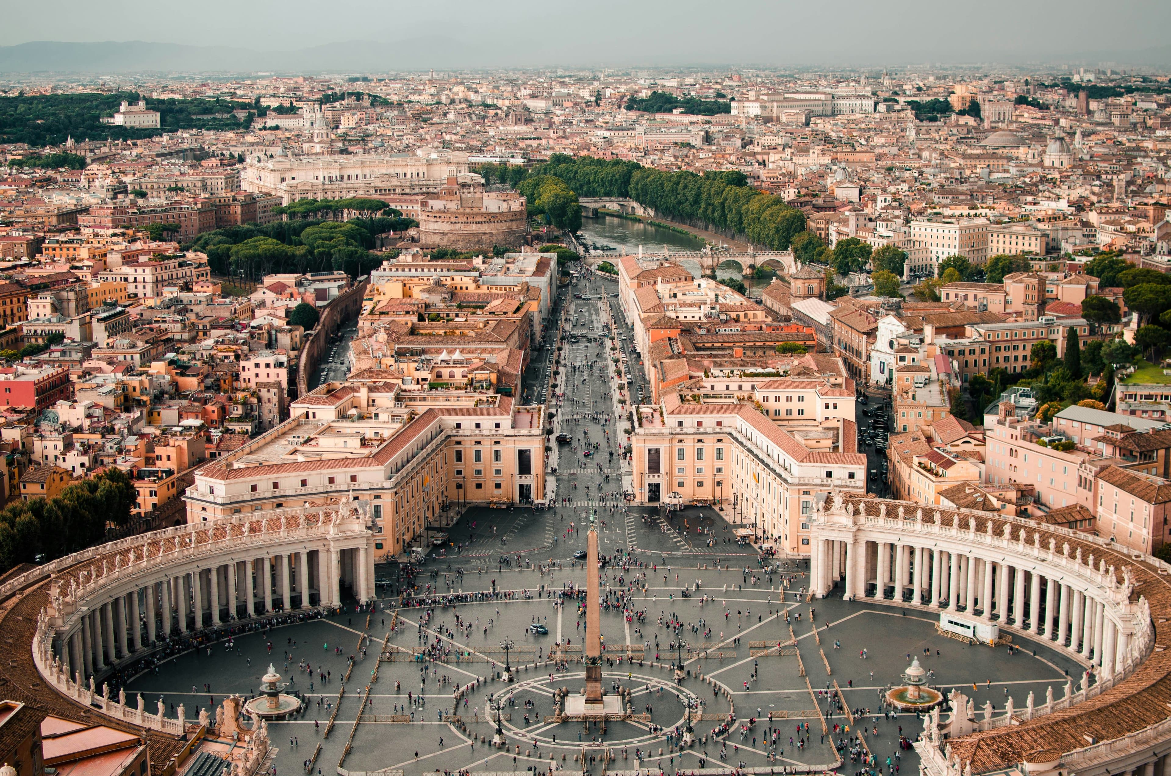 St. Peter's Square in Vatican city