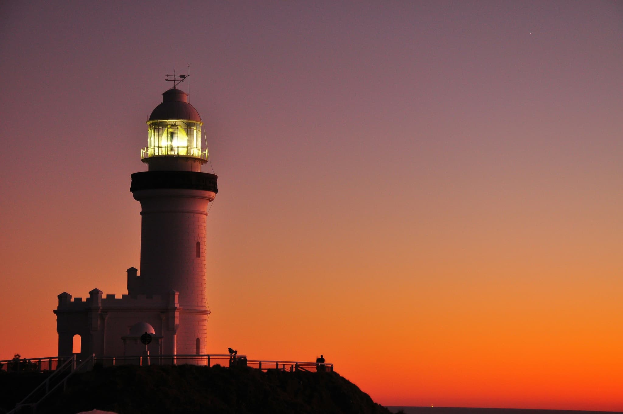 Sunrise at the Cape Byron Lighthouse, Byron Bay