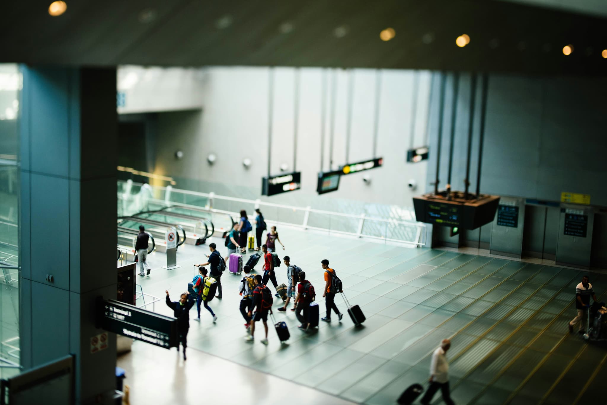 airport lobby