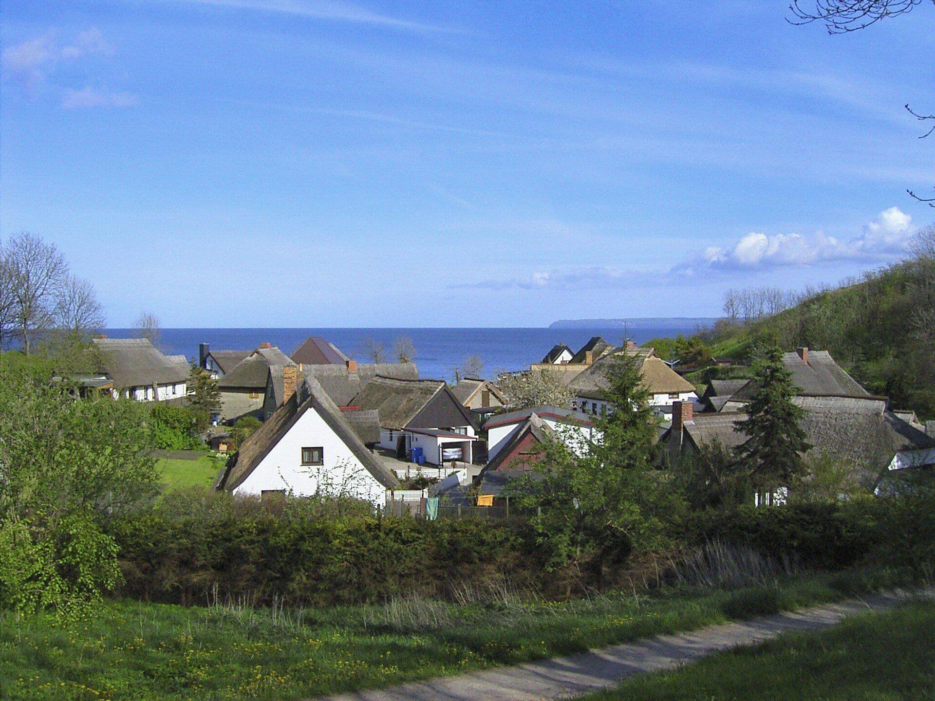 Village of Vitt on a sunny day
