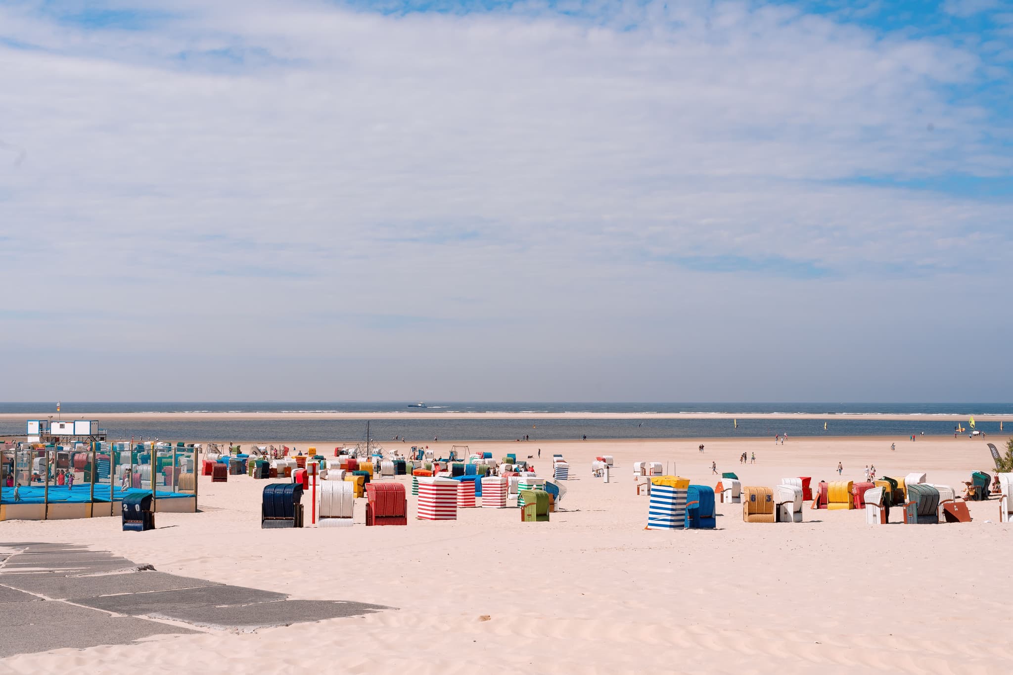 Strandkorb beach chairs in Sylt