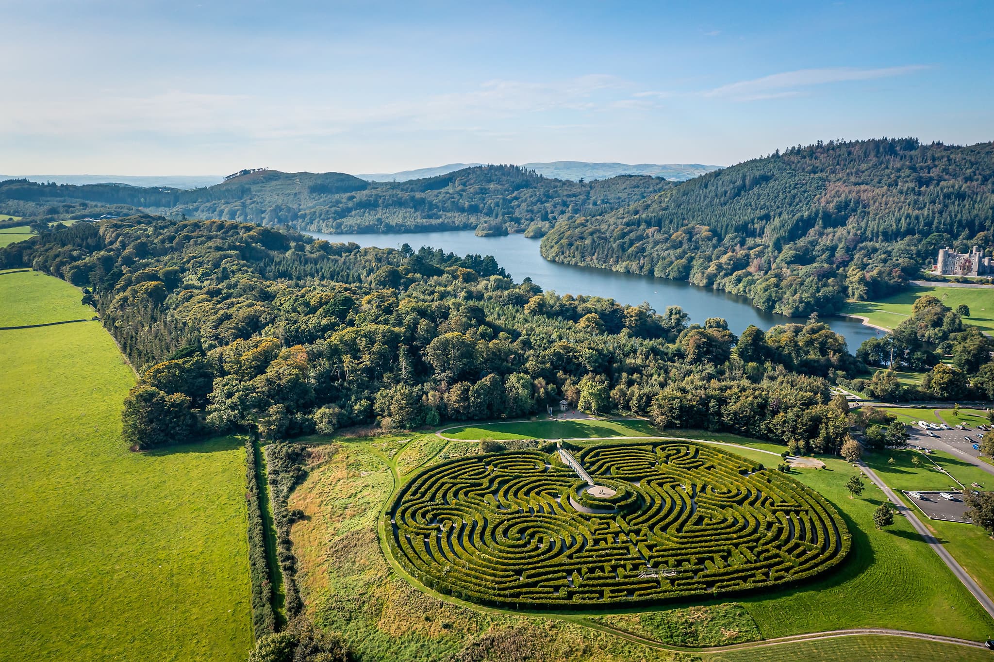 Castlewellan Forest Park, Mourne Mountains