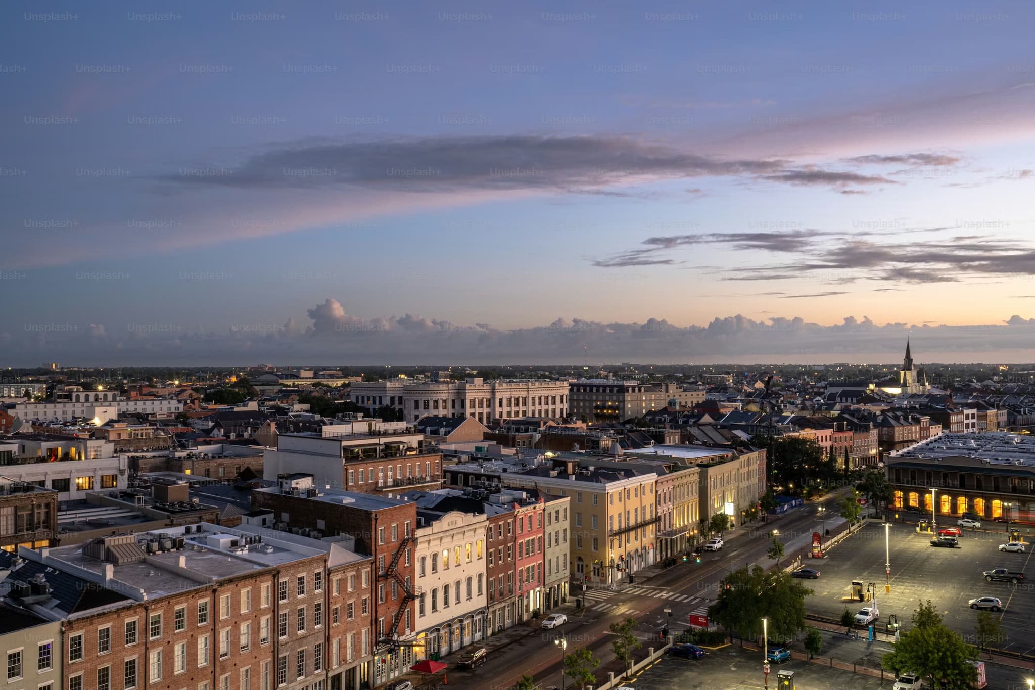 new orleans view from the air