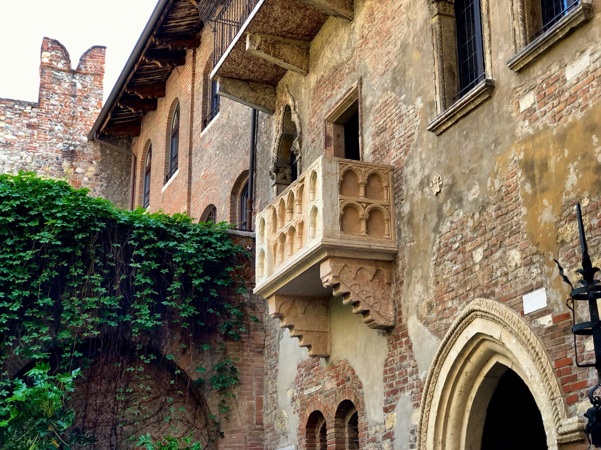 Balcony of Romeo and Juliet in Verona