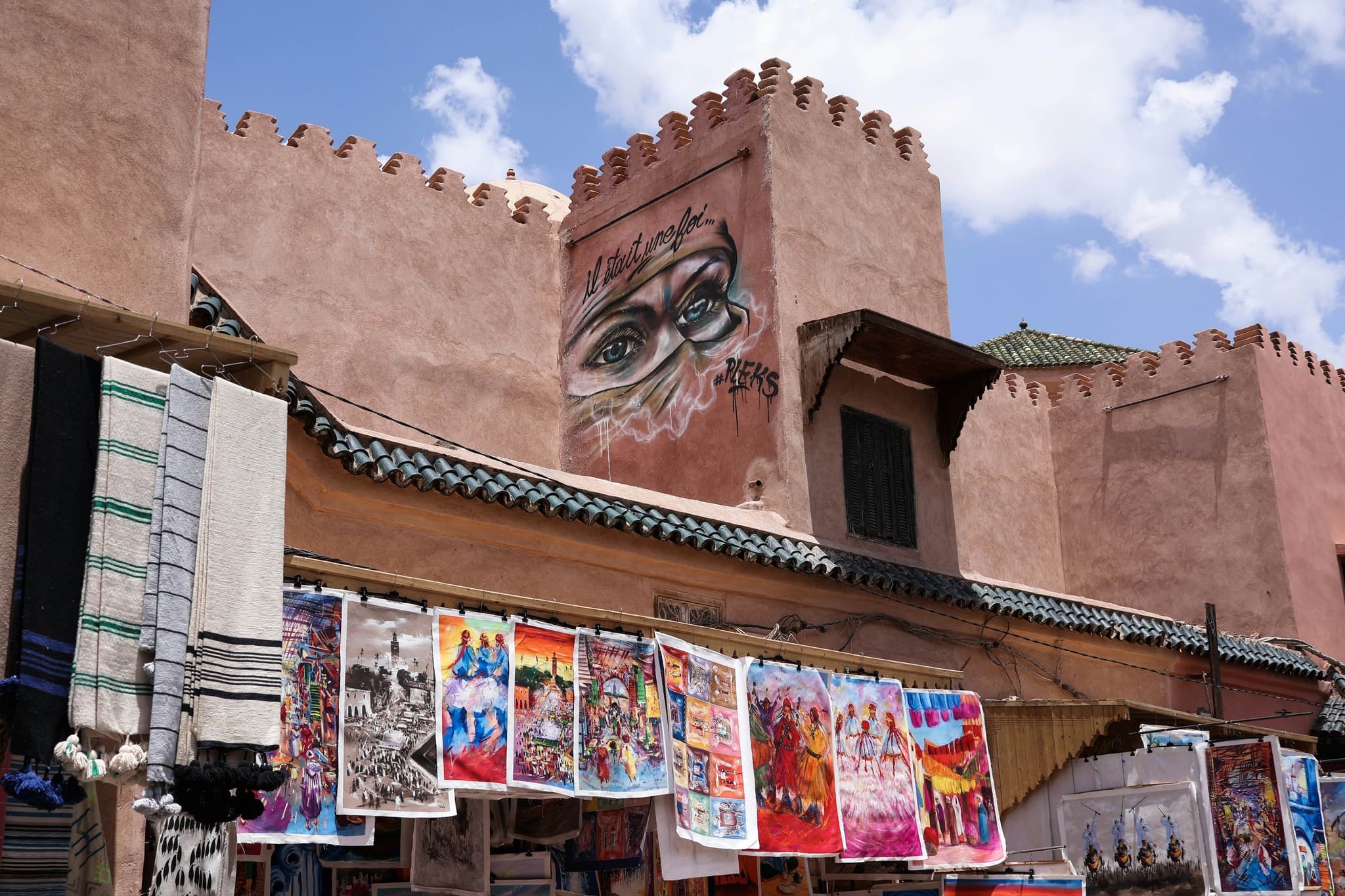 Popular Arts Festival marrakech paintings
