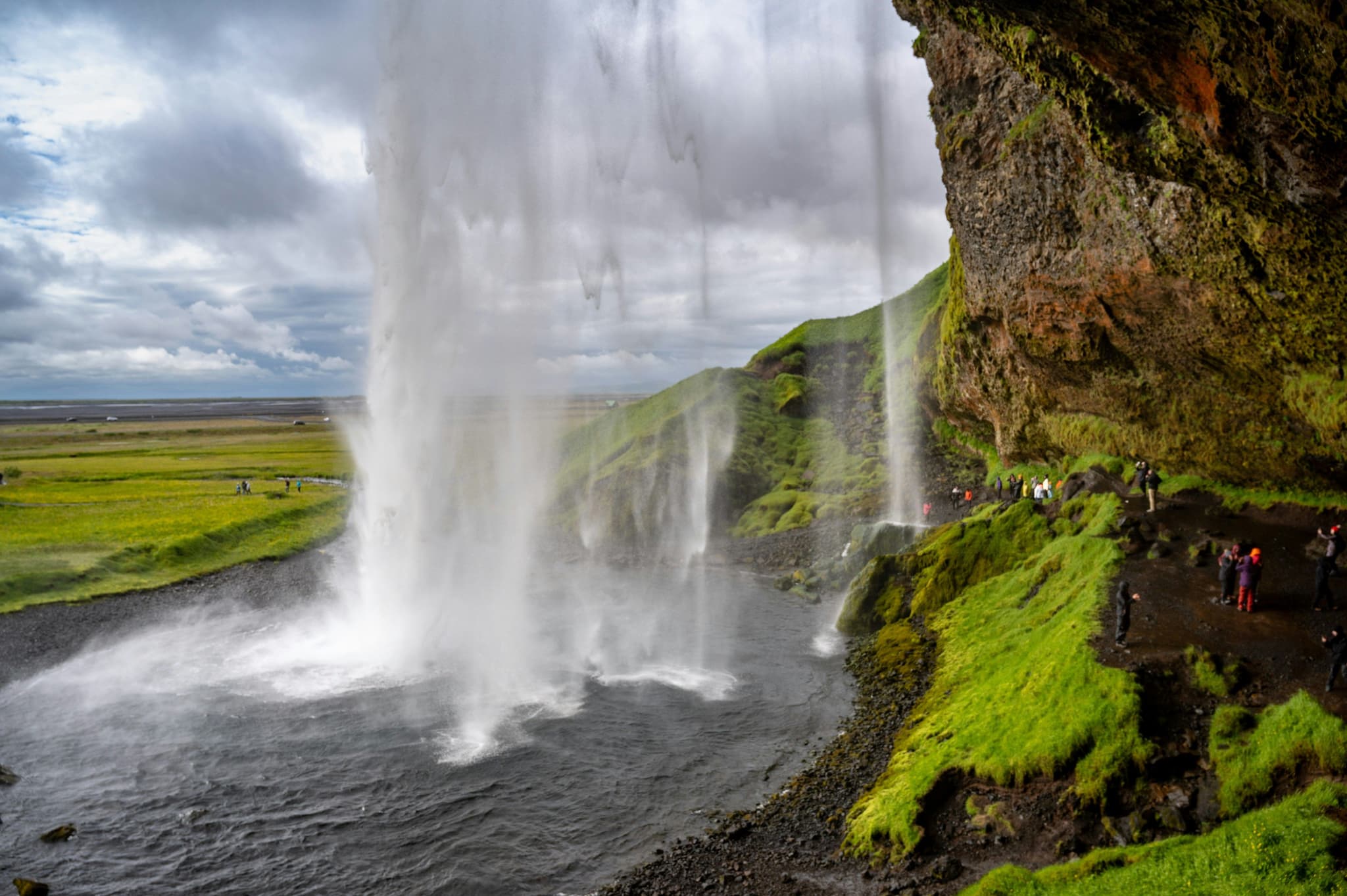 Seljalandsfoss waterfall in iceland