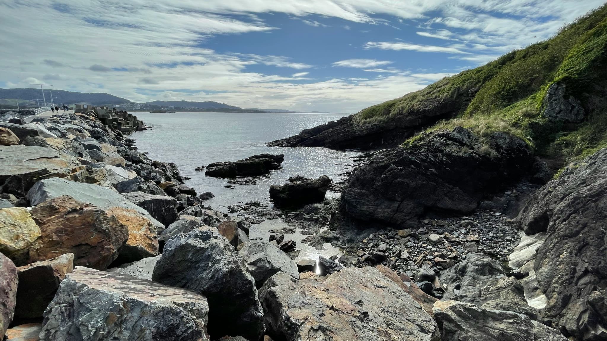 The coastal walk out to Muttonbird Island, Coffs Harbour