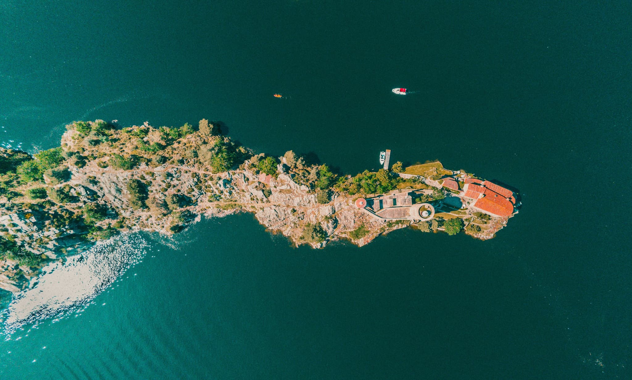Ionian Islands in Mediterranean