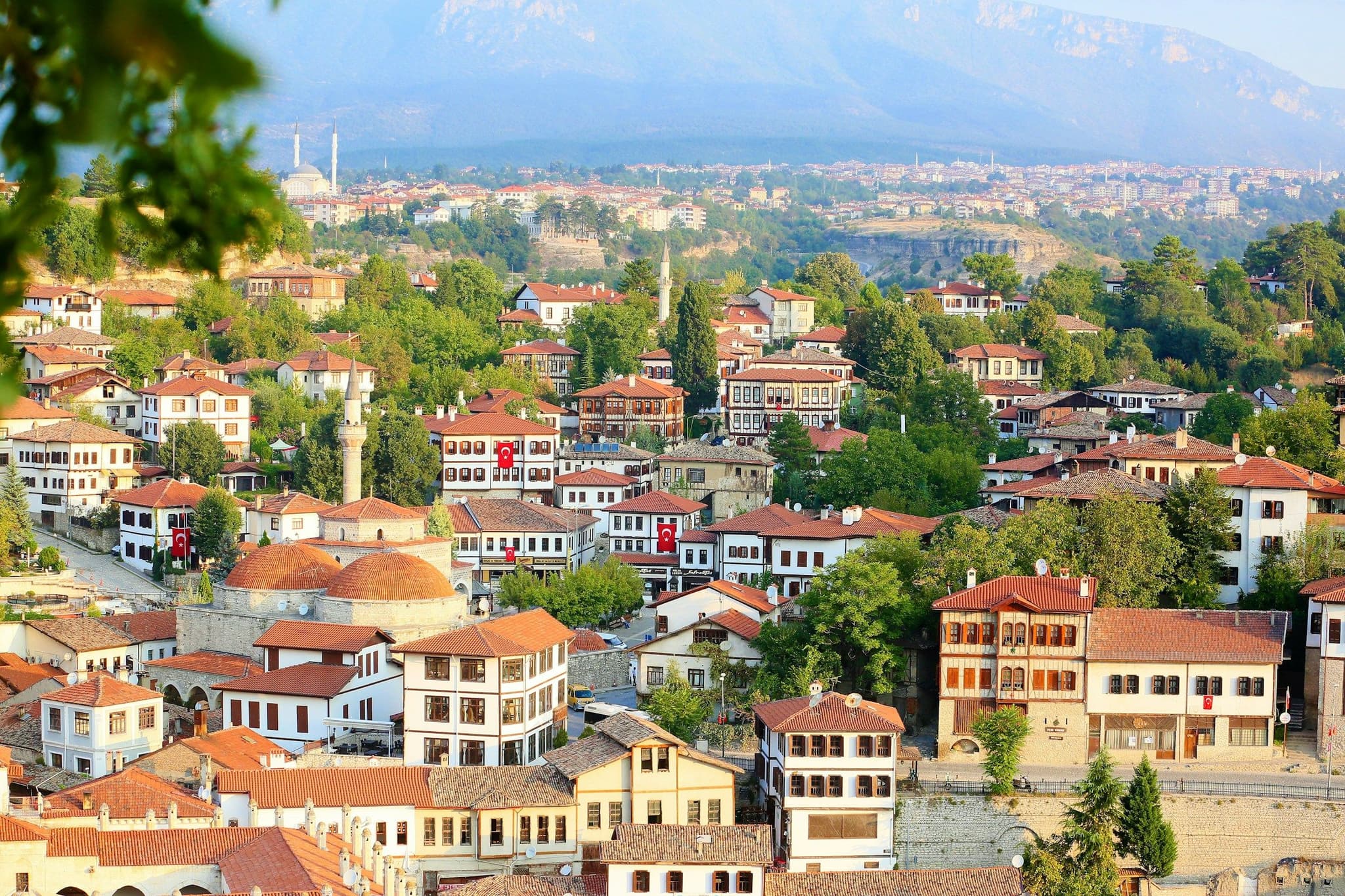 Aerial view of the old town of Safranbolu
