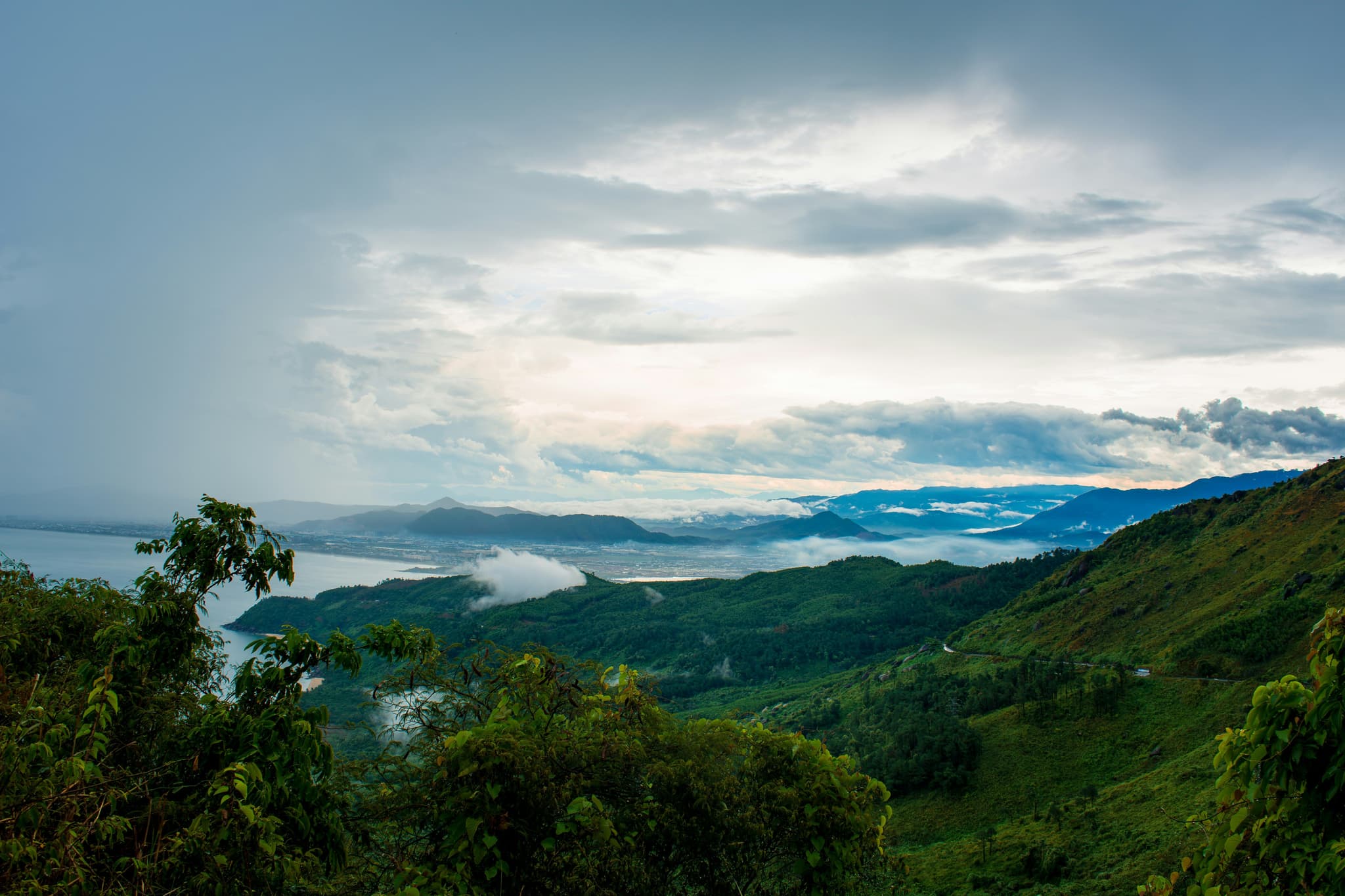 Hai Van Pass in vietnam