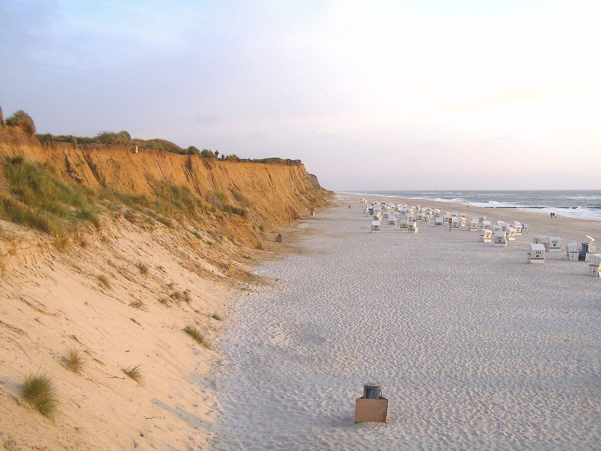 Sandy beach of Sylt