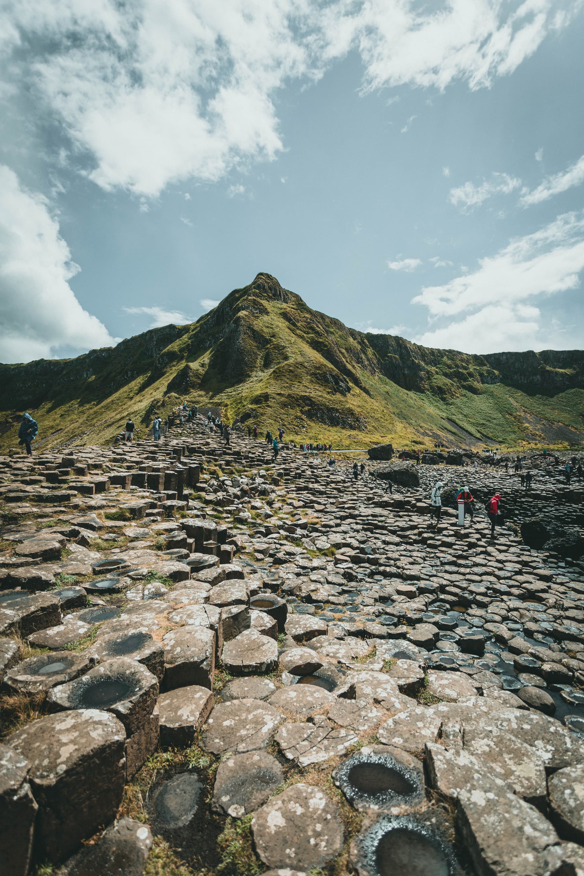 Giant's causeway in Northern Ireland
