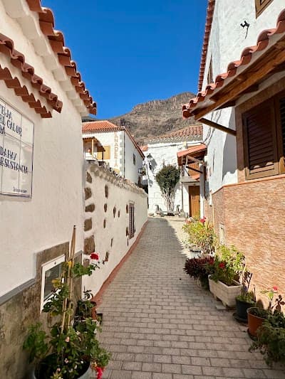 Fataga, pueblo Canario